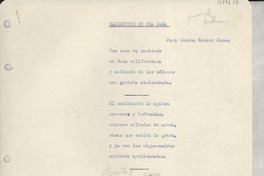 Nacimiento de una casa