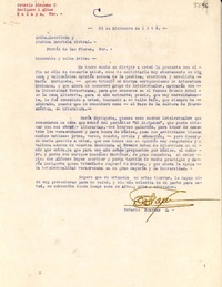 [Carta] 1948 dic. 29, Xalapa, Veracruz [a] Gabriela Mistral, Veracruz