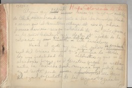 Mapa coloreado de Chile