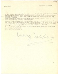 [Carta] 1949 ago. 8, México D.F. [a] Gabriela Mistral
