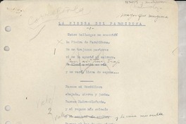 La piedra del Parahibuna