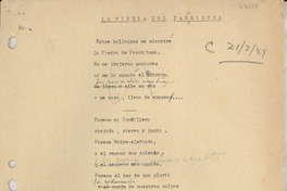 La piedra del Parahibuna