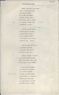 Recado sobre una copa