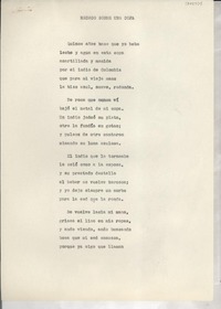 Recado sobre una copa