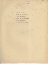 Recado : Valparaíso