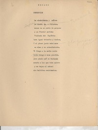 Recado : Concepción