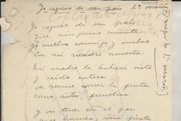 Yo regreso de un país