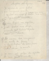 Coplas de un regreso