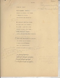 Recado : Valle de Elqui