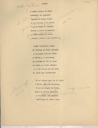 Recado : Valle Central