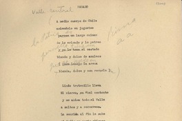 Recado : Valle Central