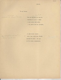 Recado : va en Concón