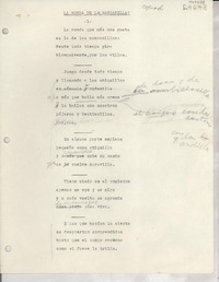 La ronda de las manzanillas