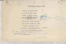 Ronda de la pájara pinta