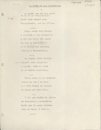 La ronda de la manzanilla