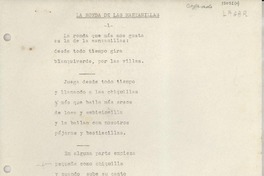 La ronda de la manzanilla