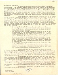[Carta] 1955 ene. 12, Miraflores, Lima, [Perú] [a] Gabriela Mistral