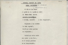 Segunda canción de la zafra