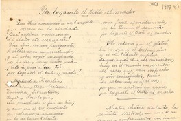 [Carta] [1933, San Juan, Puerto Rico] [a] Gabriela Mistral