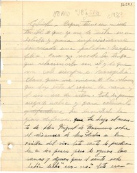[Carta] 1936, [Puerto Rico] [a] Gabriela Mistral