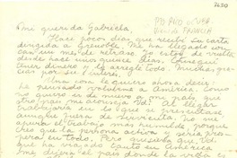 [Carta] 1936 sept. 13, [Francia] [a] Gabriela Mistral