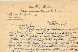 [Carta] 1948 oct. 9, Ponce, [Puerto Rico] [a] [Gabriela Mistral]