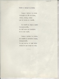 Vamos a bailar la ronda