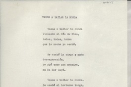 Vamos a bailar la ronda