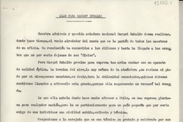 Alas para Margot Duhalde