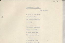 Canción de la zafra