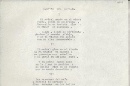 Canción del maizal