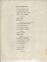 Canción del sueño brusco