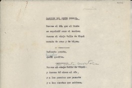 Canción del sueño brusco