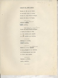 Canción del sueño brusco