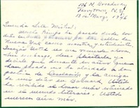 [Carta] 1946 mar. 13, Tarrytown, New York [a] Gabriela Mistral