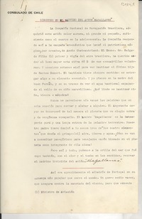 Discurso en el bautizo del avión "Magallanes"