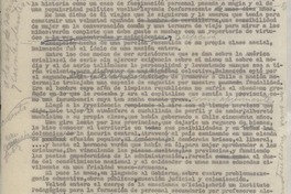 Recado sobre un chileno vasco : Balmaceda