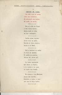 Dos canciones del zodíaco