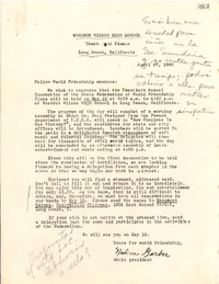 [Carta] 1946 abr. 27, Long Beach, California [a] [Gabriela Mistral]