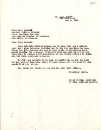 [Carta] 1946 mayo 6, New York [a] Mary Nichols, San Diego, California