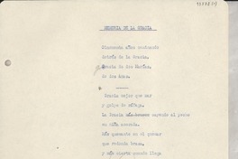 Memoria de la Gracia