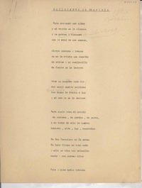 Nacimiento de una aldea