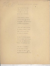 Nacimiento de una aldea