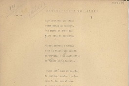 Nacimiento de una aldea