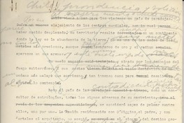 Chile : Providencia y volición