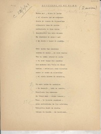 Nocturno de mi madre