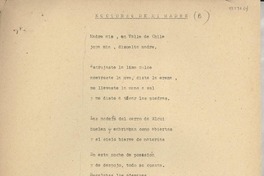 Nocturno de mi madre