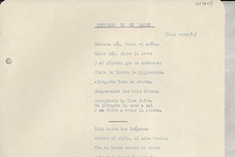 Nocturno de mi madre