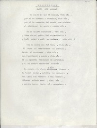 Nocturnos : canto que amabas