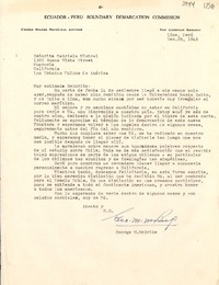 [Carta] 1946 dic. 26, Lima, Perú [a] Gabriela Mistral